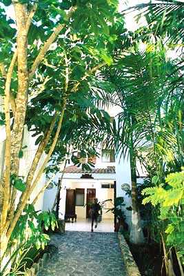 Main entrance of Hacienda Tortuga